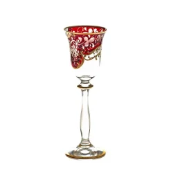 Likör & Wodkagläser|Farbige Gläser^Cristalica Kingdom Likörglas Golden Grape (60ml)