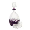 Gläser Mit Karaffe^Art Glass Likörset King 3-tlg. violett