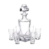 Gläser Mit Karaffe^Art Glass Likörset Quadro Laguna Spirits 7-tlg.
