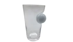 Sport & Hobby|Männer^Cristalica Longdrink Glas mit Golfball oder Fußball