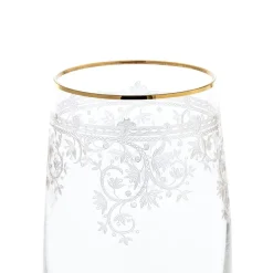 Longdrinkgläser^Cristalica Longdrinkglas Charisma Flora 450ml