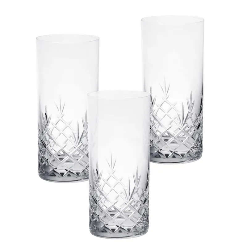 Männer|Gläserset^Cristalica Longdrinkglas Ladera 3er-Set mit Geschenkbox