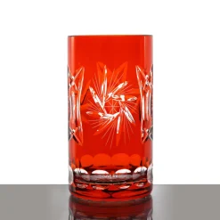 Longdrinkgläser|Farbige Gläser^Cristalica Kingdom Longdrinkglas Schleuderstern 340ml