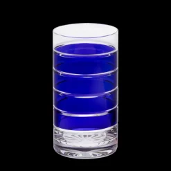 Longdrinkgläser|Farbige Gläser^Cristalica Kingdom Longdrinkglas Square 340 ml