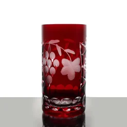 Longdrinkgläser|Farbige Gläser^Cristalica Kingdom Longdrinkglas Traube 340ml