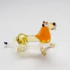 Sternzeichen|Kinder^Art Glass Löwe Midi 6-8cm Glas Tiere Figuren Sammeln Vitrine Miniatur Zoo