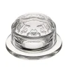 Butterdosen|Honig & Marmelade^Cristalica Marmeladendose Versailles 9,5cm Döschen für Butter Aufstrich transparent Vintage