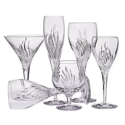 Cocktailgläser^German Crystal Martiniglas Flame 280ml