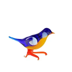 Kinder|Geburtstag^Art Glass Meise Medium 6-15cm Glas Tiere Vogel Figuren Sammeln Vitrine Miniatur
