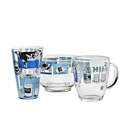 Saft- & Wassergläser^Cristalica Milchglas "Nadia" (310ml)