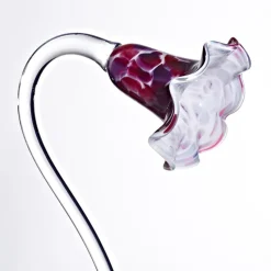 Blüten^Art Glass Miniglocke auf Glasstab 