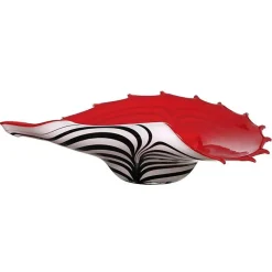 Valentienstag|Geburtstag^Cristalica Muschelschale Jozy Zebra "Art Queen" (48cm)