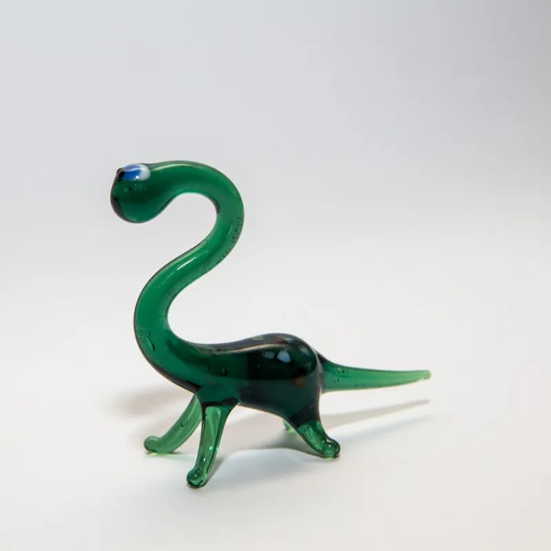 Kinder|Geburtstag^Art Glass Nessie Mini Plus 4-5cm Glas Tiere Figuren Sammeln Vitrine Miniatur Fabel