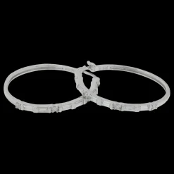 Sarah Kern Kollektion|Ohrringe^Cristalica Ohrringe Creolen Doto aus 925 Sterling Silber Schmuck für Damen Heat