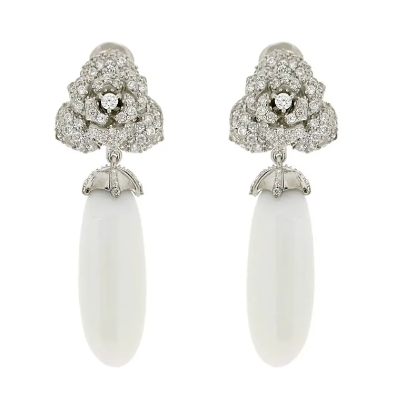 Sarah Kern Kollektion|Ohrringe^Schmuck Ohrringe Geneva aus 925 Sterling Silber für Damen Cosmopolitan