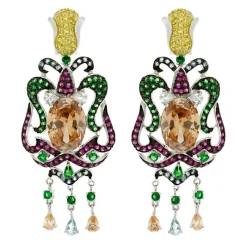 Sarah Kern Kollektion|Ohrringe^Schmuck Ohrringe Lilaia aus 925 Sterling Silber für Damen Heat