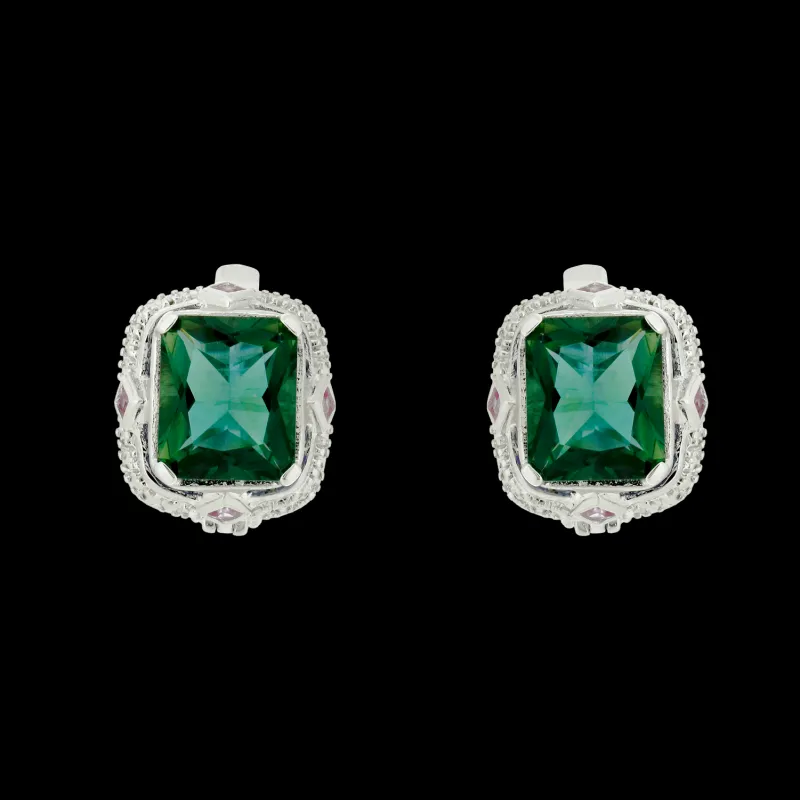 Sarah Kern Kollektion|Ohrringe^Cristalica Ohrstecker Ephyra aus 925 Sterling Silber Schmuck für Damen Heat