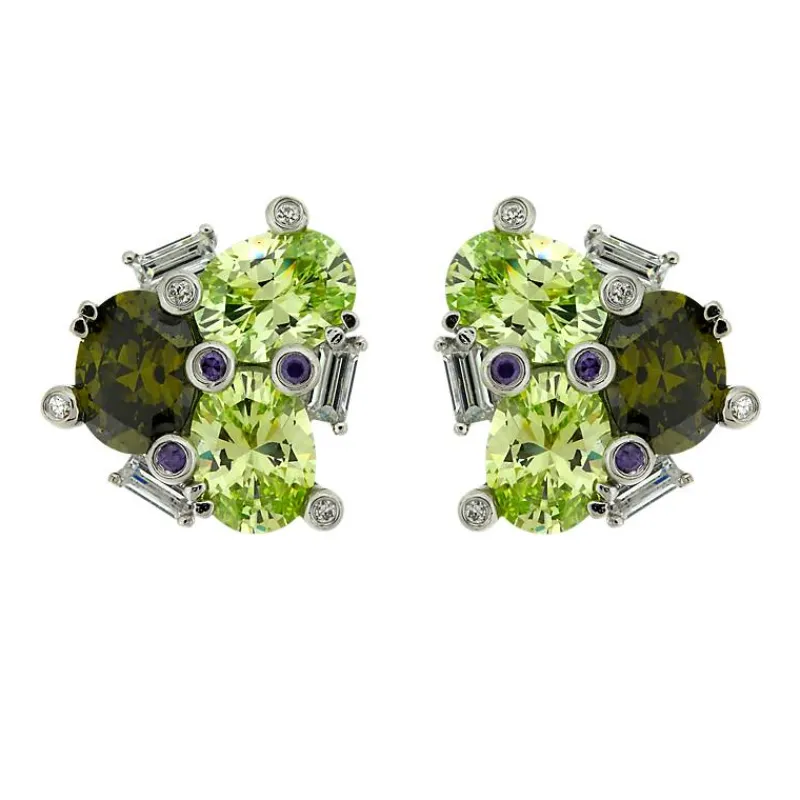 Sarah Kern Kollektion|Ohrringe^Schmuck Ohrstecker Harmonia aus 925 Sterling Silber für Damen Heat