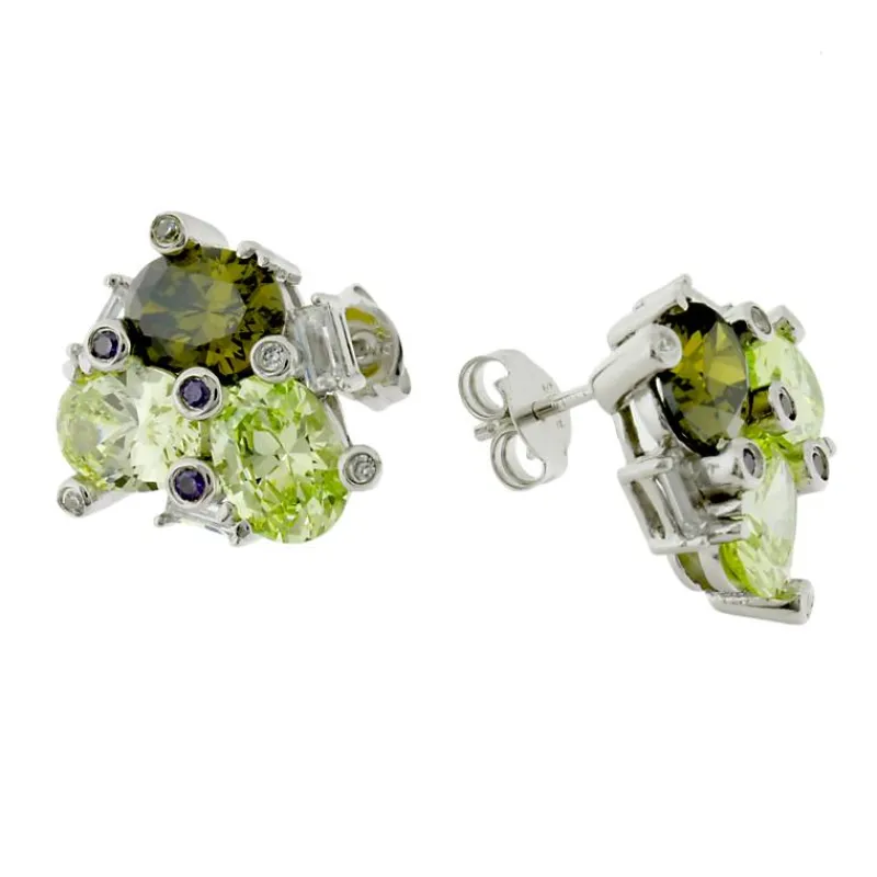 Sarah Kern Kollektion|Ohrringe^Schmuck Ohrstecker Harmonia aus 925 Sterling Silber für Damen Heat