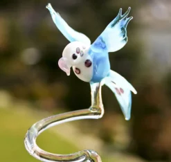 Orchideentopf & Stäbe^Cristalica Kingdom Orchideenstab Wellensittich (40cm)