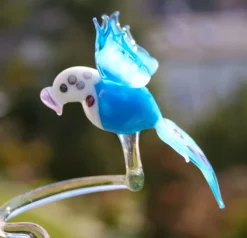 Orchideentopf & Stäbe^Cristalica Kingdom Orchideenstab Wellensittich (40cm)