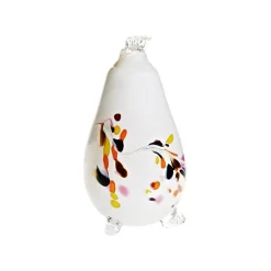 Ostern|Ostern^Art Glass Osterei stehend mit Füßen "Pavel" (15cm)