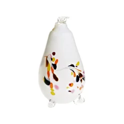 Ostern|Ostern^Art Glass Osterei stehend mit Füßen 