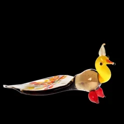 Tiere & Figuren|Mini-Zoo^Art Glass Pfau Midi 6-8cm Glas Tiere Vogel Figuren Sammeln Vitrine Miniatur Zoo