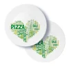 Teller & Platten^Glaswaren sonstige Pizzateller 33cm Grün 2er Set