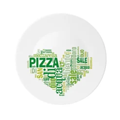 Teller & Platten^Glaswaren sonstige Pizzateller 33cm Grün 2er Set