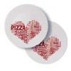 Teller & Platten^Glaswaren sonstige Pizzateller 33cm Rot 2er Set