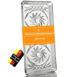 Frauen|Kuchen & Torten^Cristalica Platte aus Bleikristall 28cm