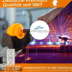 Kuchen & Torten^Cristalica Platte aus Bleikristall 2er Set 28cm