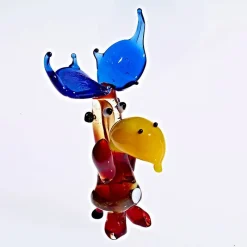 Kinder|Tiere & Figuren^Art Glass Rentier Midi 6-8cm Glas Tiere Figuren Sammeln Vitrine Miniatur Zoo