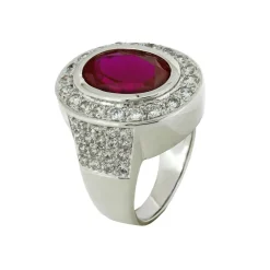 Sarah Kern Kollektion|Ringe^Cristalica Ring Eos aus 925 Sterling Silber Schmuck für Damen Heat