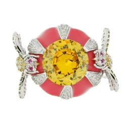 Sarah Kern Kollektion|Ringe^Schmuck Ring Klymene aus 925 Sterling Silber für Damen Heat