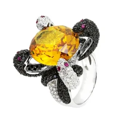 Sarah Kern Kollektion|Ringe^Schmuck Ring Neomeris aus 925 Sterling Silber für Damen Heat