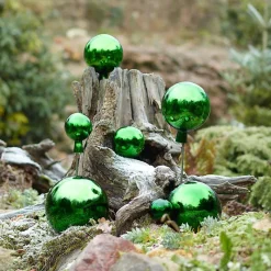 Rosenkugeln^Art Glass Rosenkugel verspiegelt Gartenflair 12cm