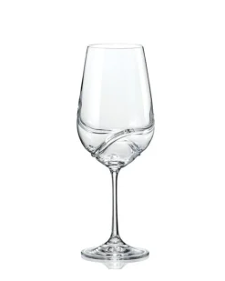 Weingläser^Cristalica Kingdom Rotweinglas Weinkelch Turbulence 350ml klar Kristallglas dekantieren