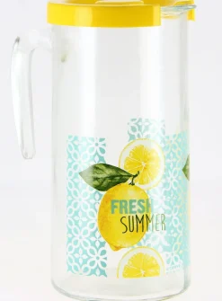 Kanne & Krug^Glaswaren sonstige Saftkrug aus Glas Fresh Summer 1100 ml