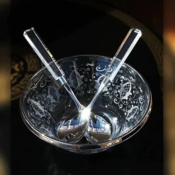 Besteck & Zubehör^Glass Materials Salatbesteck klar (32cm)