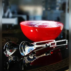 Besteck & Zubehör^Glass Materials Salatbesteck klar (32cm)