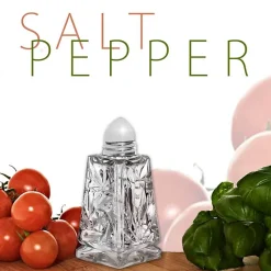 Salz & Pfeffer^Cristalica GmbH Salz/Pfefferstreuer Schleuderstern (8cm)