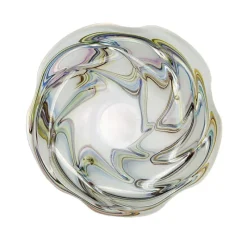 Schalen^Art Glass Schale mit Fadendekor "Pavel" (19cm)