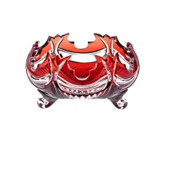 Schalen^Art Glass Schale mit 3Füßen "King" (20cm)