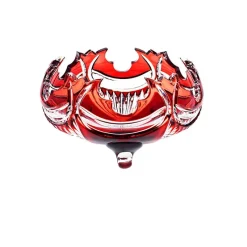 Schalen^Art Glass Schale mit 3Füßen "King" (20cm)