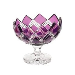 Schalen^Art Glass Schale mit Fuß 