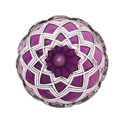 Schalen^Art Glass Schale mit Fuß 