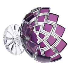 Schalen^Art Glass Schale mit Fuß 