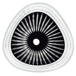 Schalen^Art Glass Schale mit Fuß 